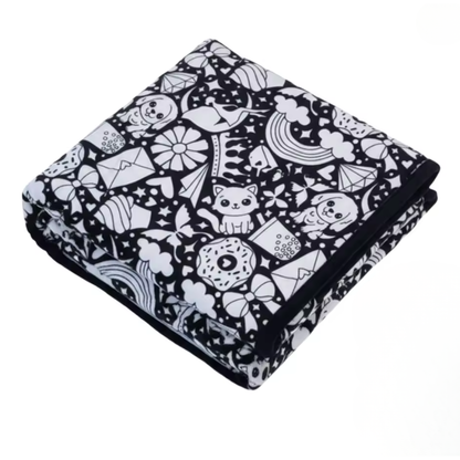 Washable Coloring Blanket